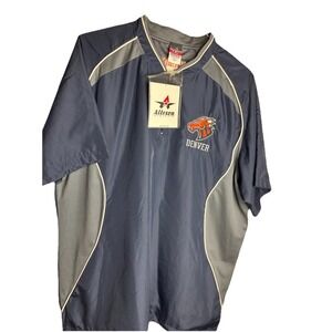 Denver Dragons Baseball Team 1/4 Zip Large Pullover Jacket Windbreaker Golf